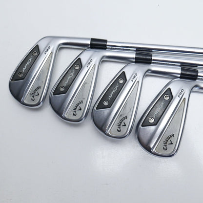 Used Callaway Apex Pro 24 Iron Set / 4 - PW / X-Stiff Flex