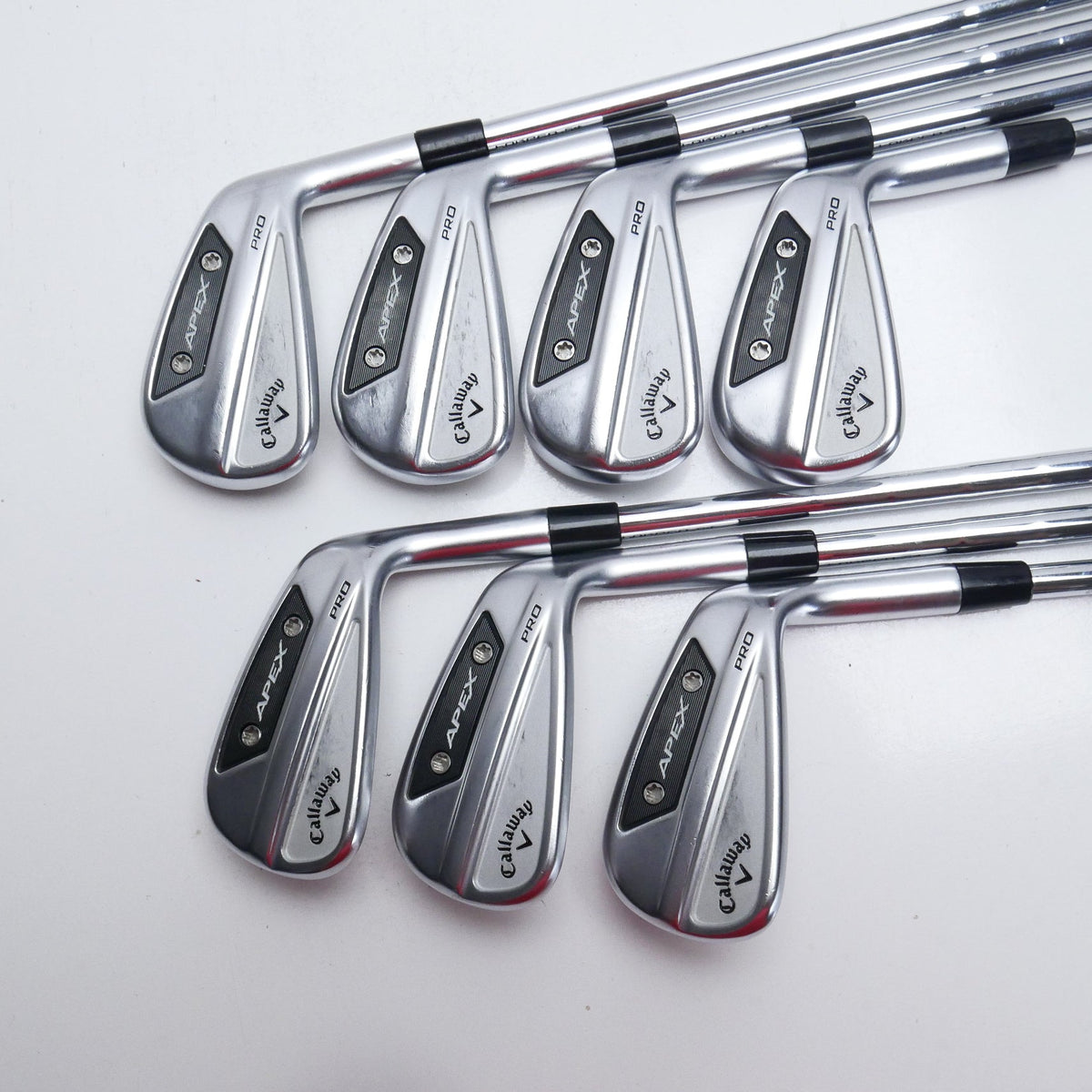 Used Callaway Apex Pro 24 Iron Set / 4 - PW / X-Stiff Flex