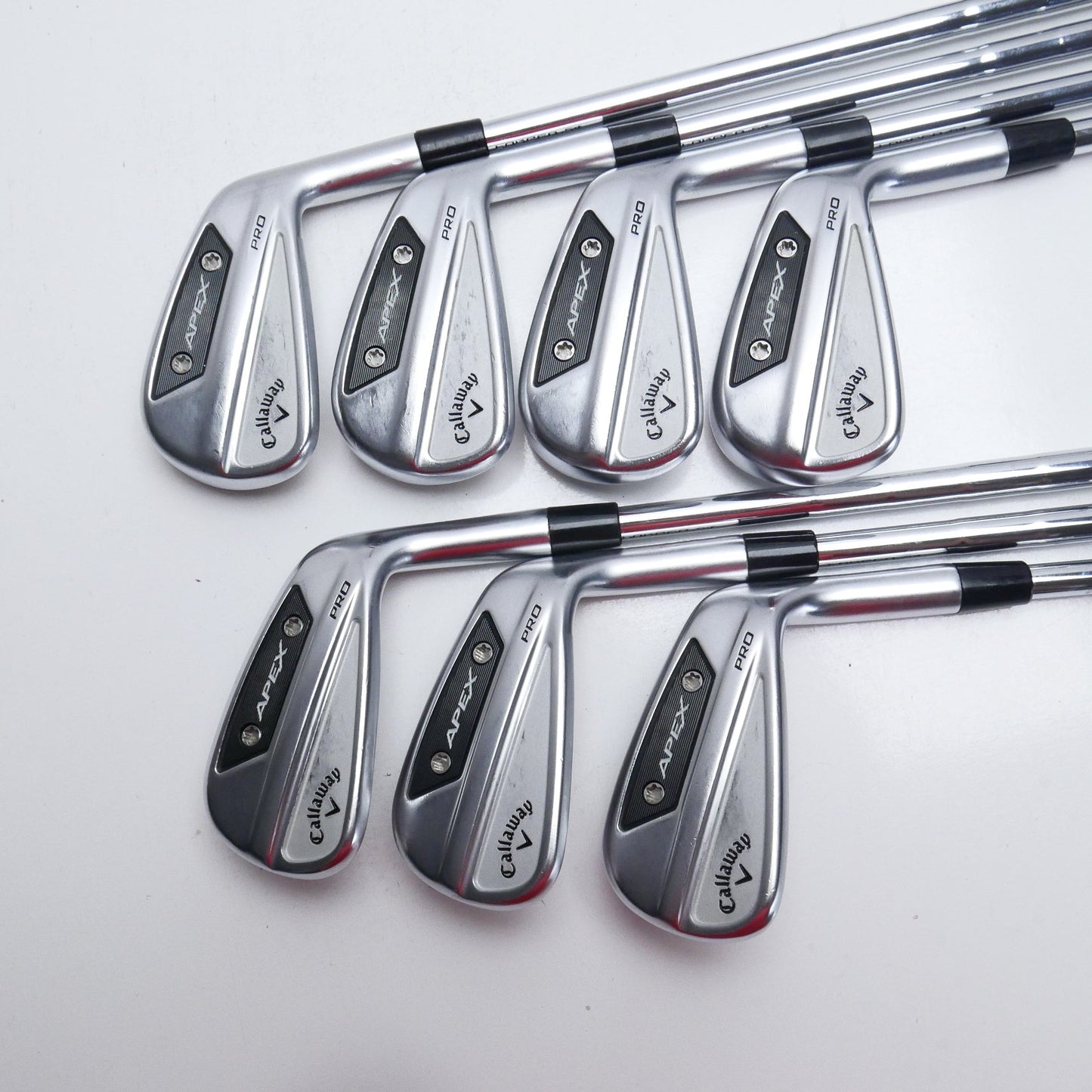 Used Callaway Apex Pro 24 Iron Set / 4 - PW / X-Stiff Flex