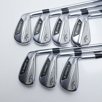 Used Callaway Apex Pro 24 Iron Set / 4 - PW / X-Stiff Flex
