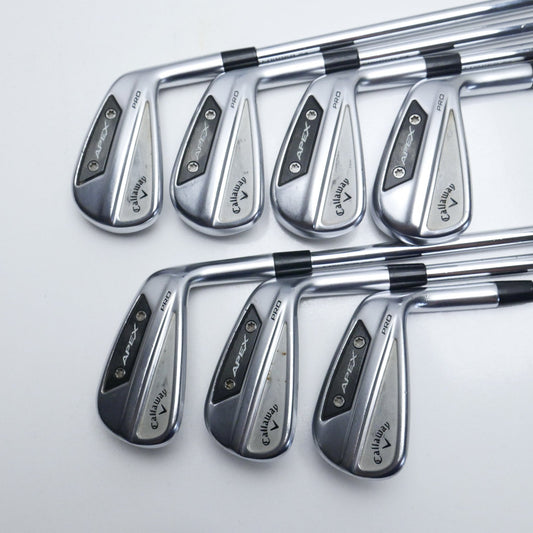 Used Callaway Apex Pro 24 Iron Set / 4 - PW / X-Stiff Flex