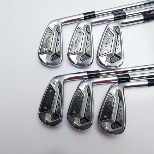 Used Callaway Apex TCB Iron Set / 4 - 9 IRON / X-Stiff Flex