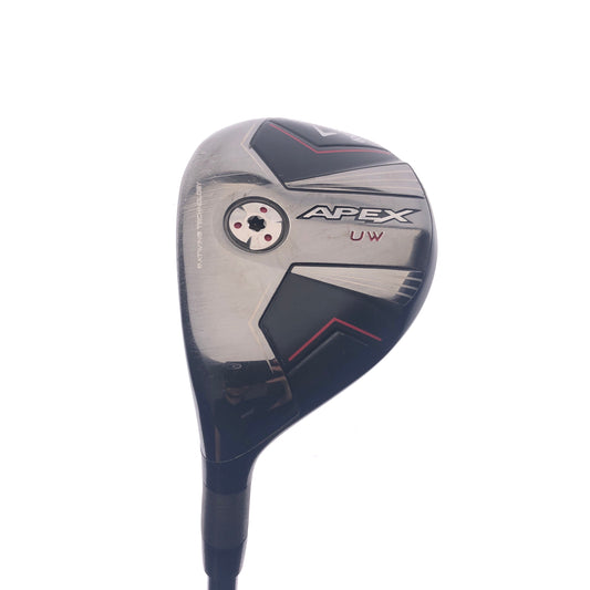 Used Callaway Apex UW 24 3 Hybrid / 19 Degrees / Regular Flex / Left-Handed