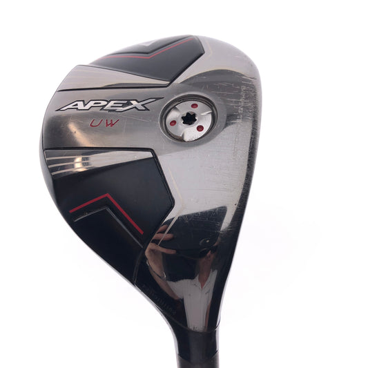 Used Callaway Apex UW 24 4 Hybrid / 21 Degrees / Stiff Flex