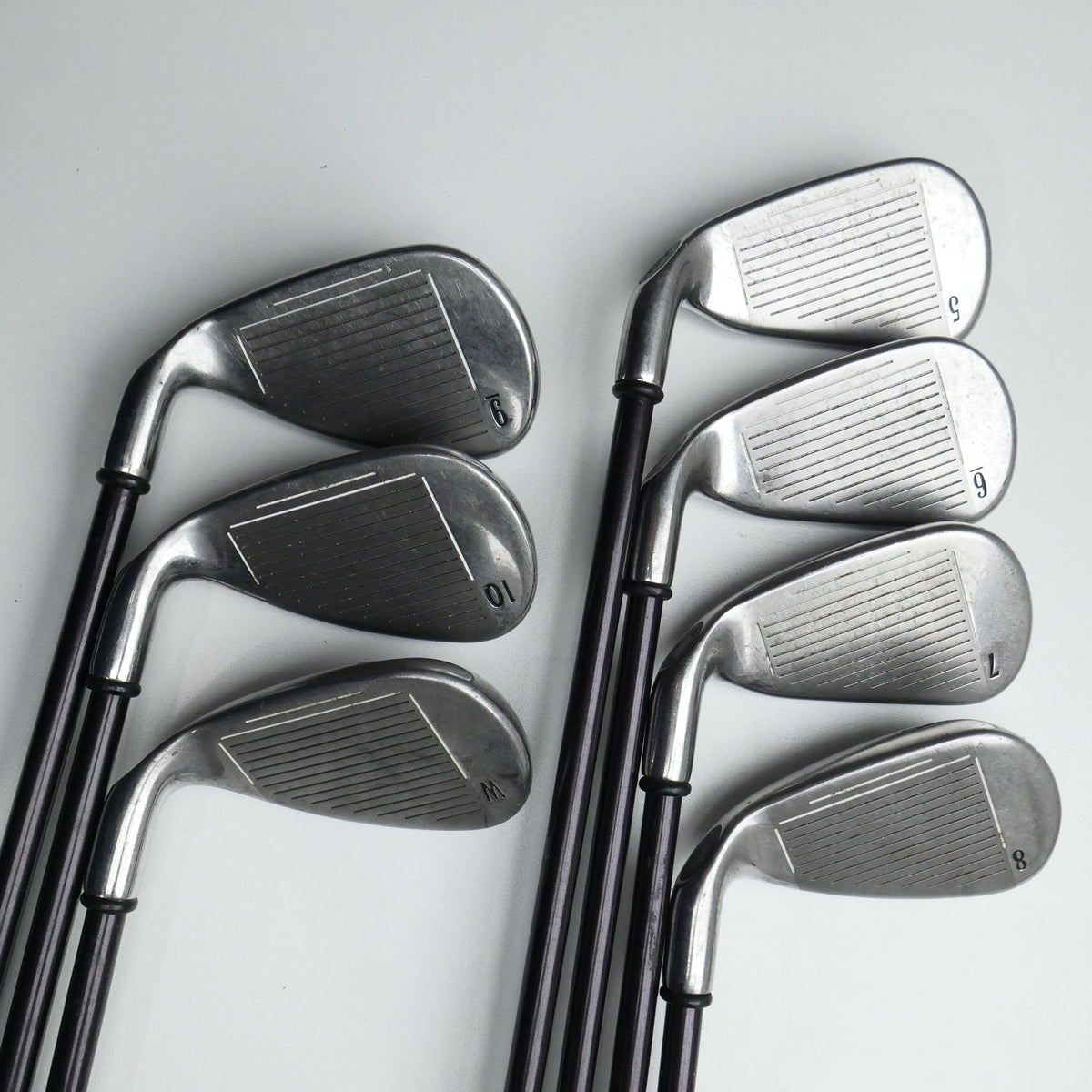 Used Callaway Big Bertha 2004 Iron Set / 5 - PW + W / Ladies Flex