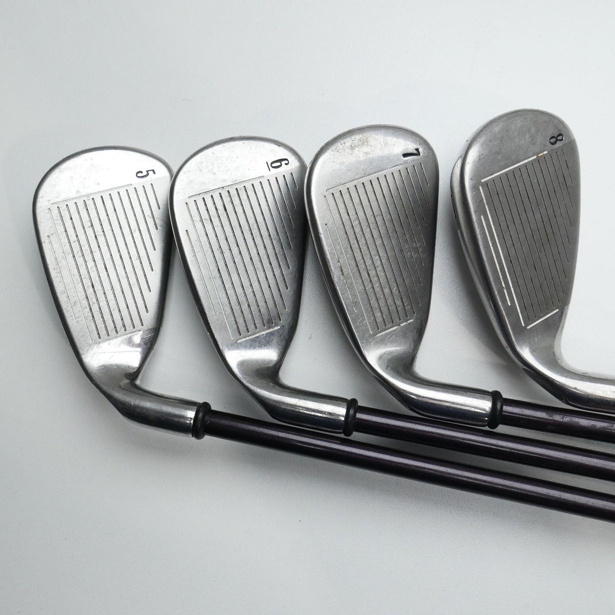 Used Callaway Big Bertha 2004 Iron Set / 5 - PW + W / Ladies Flex