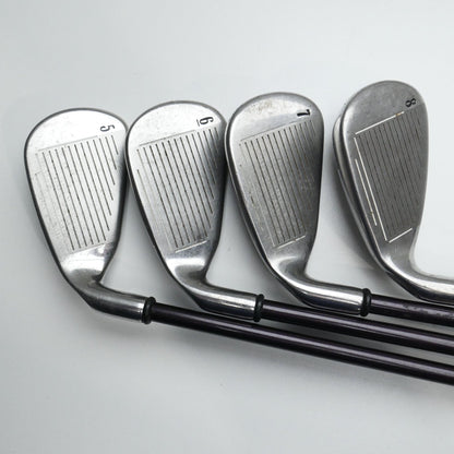 Used Callaway Big Bertha 2004 Iron Set / 5 - PW + W / Ladies Flex