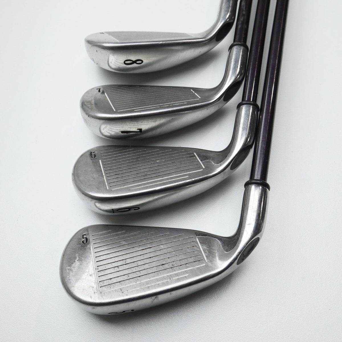 Used Callaway Big Bertha 2004 Iron Set / 5 - PW + W / Ladies Flex