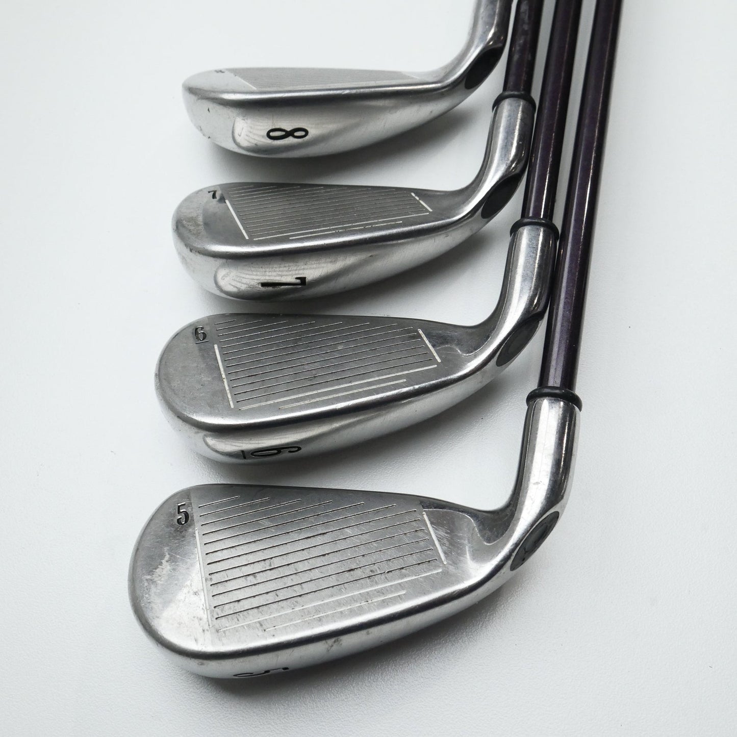 Used Callaway Big Bertha 2004 Iron Set / 5 - PW + W / Ladies Flex