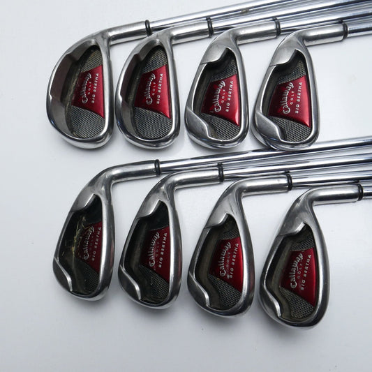 Used Callaway Big Bertha 2008 Iron Set / 4 - SW / Uniflex