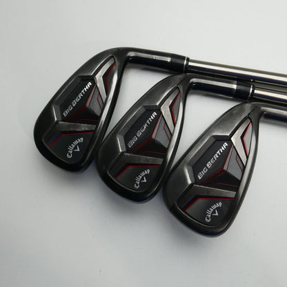 Used Callaway Big Bertha 2019 Iron Set / 7 - SW / Ladies Flex