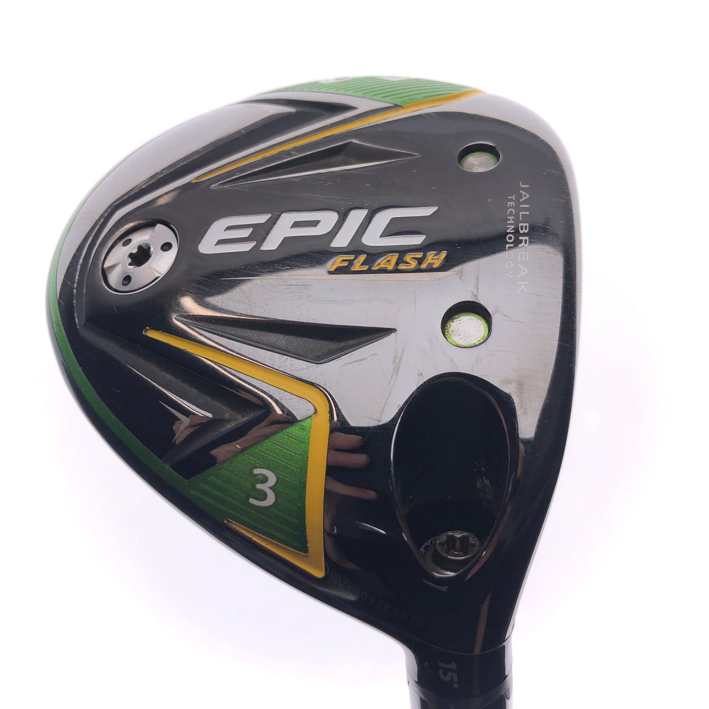 Used Callaway EPIC Flash 3 Fairway Wood / 15 Degrees / Stiff Flex
