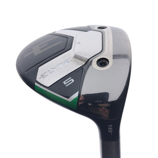 Used Callaway Elyte 5 Fairway Wood / 18 Degrees / Stiff Flex