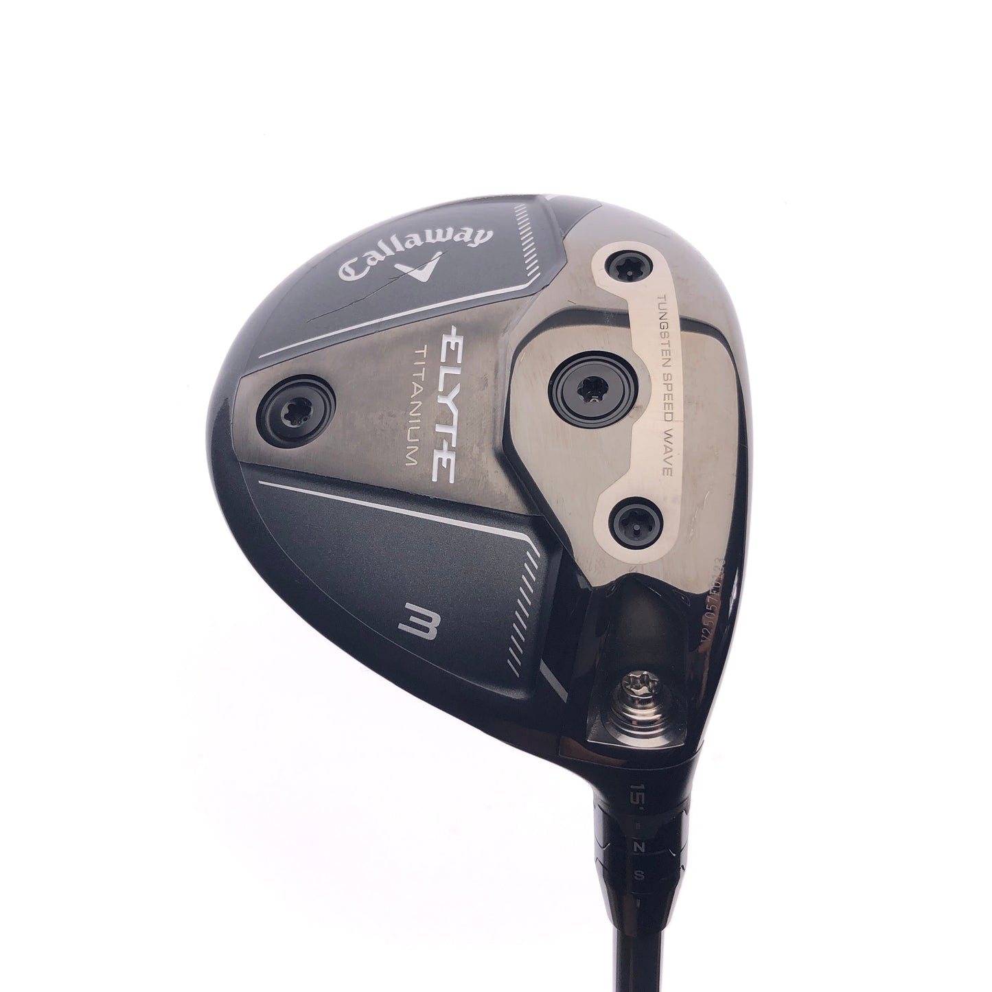 Used Callaway Elyte Titanium 3 Fairway Wood / 15 Degrees / Stiff Flex