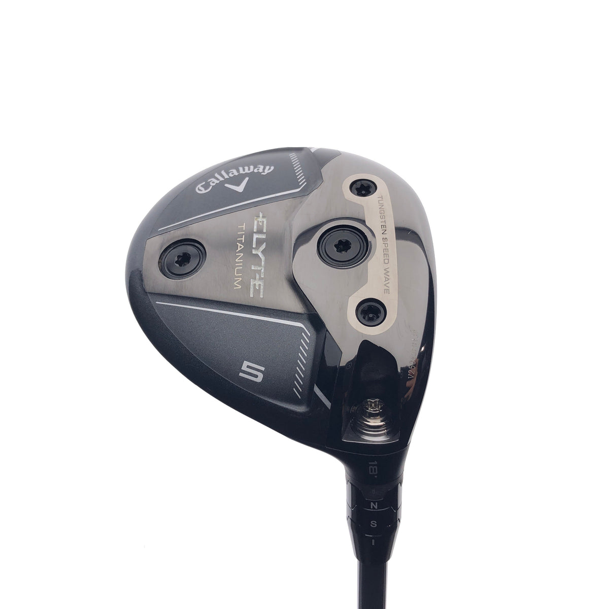 Used Callaway Elyte Titanium 5 Fairway Wood / 18 Degrees / Stiff Flex
