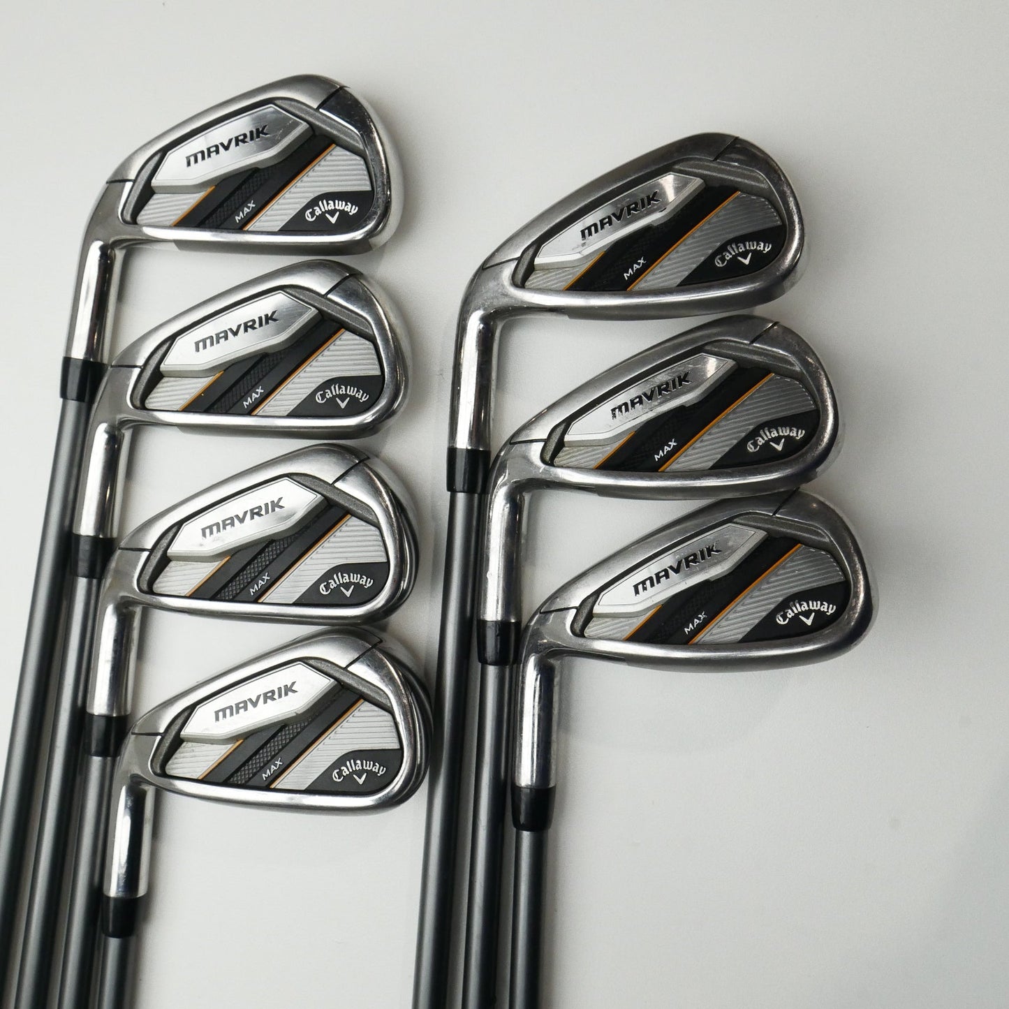 Used Callaway Mavrik Max Iron Set / 4 - PW / Regular Flex / Left-Handed