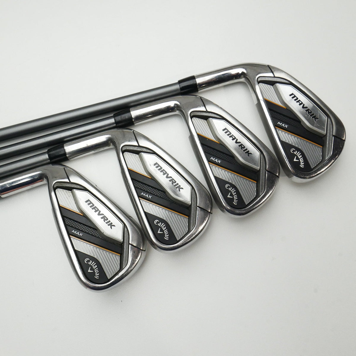 Used Callaway Mavrik Max Iron Set / 4 - PW / Regular Flex / Left-Handed