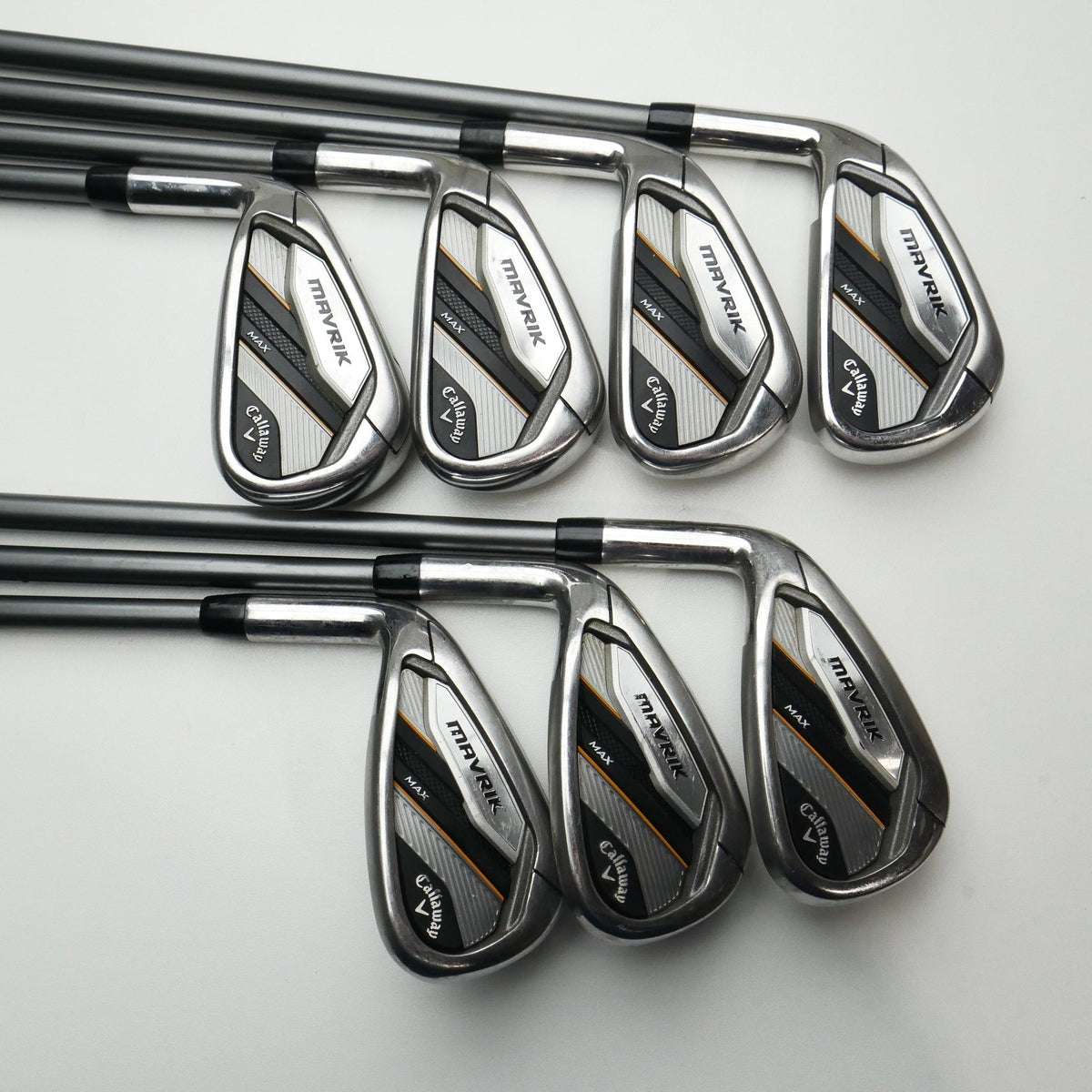 Used Callaway Mavrik Max Iron Set / 4 - PW / Regular Flex / Left-Handed