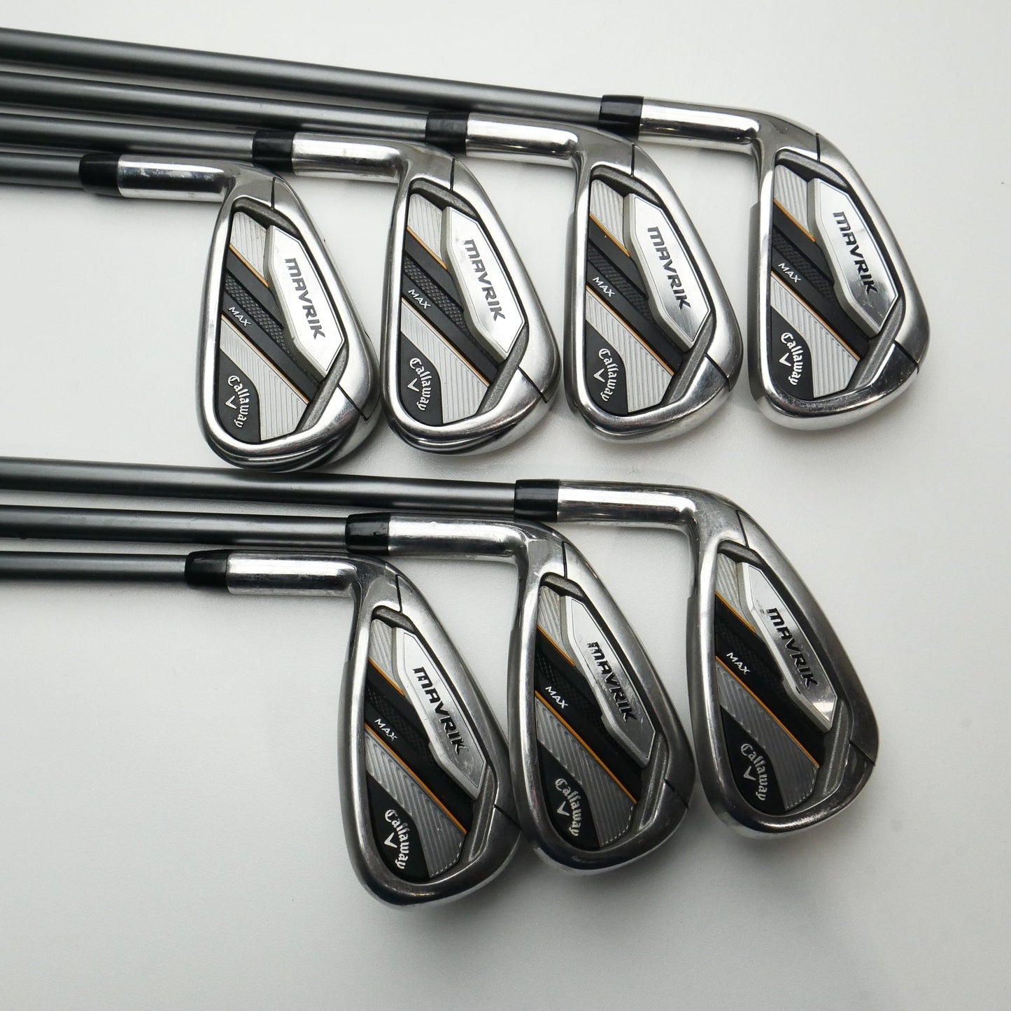 Used Callaway Mavrik Max Iron Set / 4 - PW / Regular Flex / Left-Handed