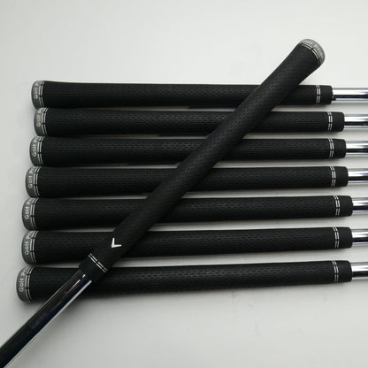 Used Callaway Mavrik Max Iron Set / 5 - SW + AW / Regular Flex