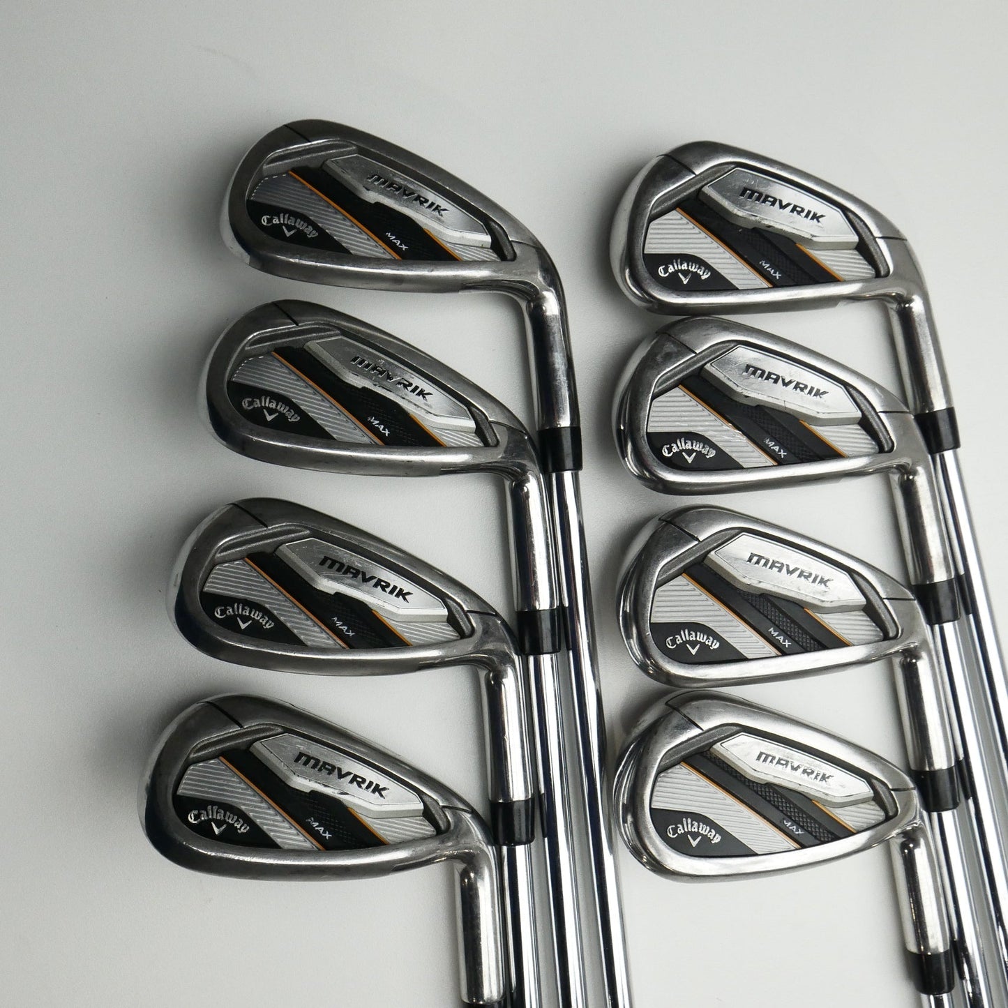 Used Callaway Mavrik Max Iron Set / 5 - SW + AW / Regular Flex
