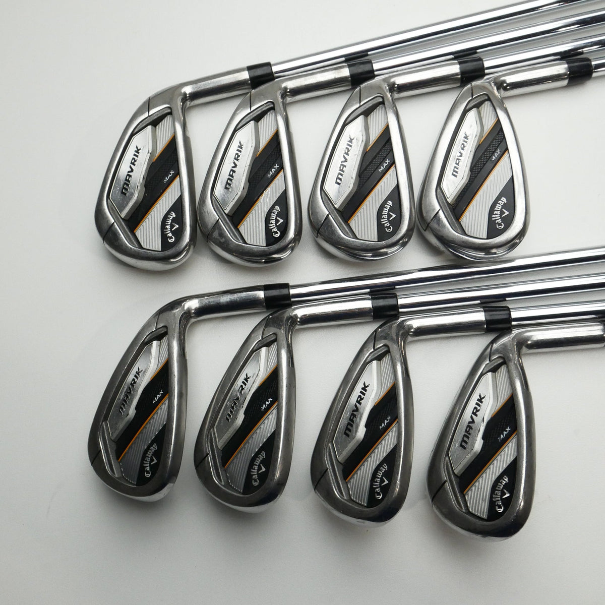 Used Callaway Mavrik Max Iron Set / 5 - SW + AW / Regular Flex