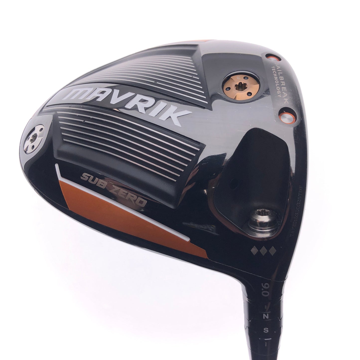 Used Callaway Mavrik Sub Zero Triple Diamond Driver / 9.0 Degrees / Stiff Flex