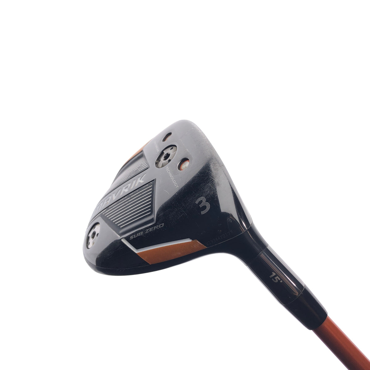Used Callaway Mavrik Subzero 3 Fairway Wood / 15 Degrees / X-Stiff Flex