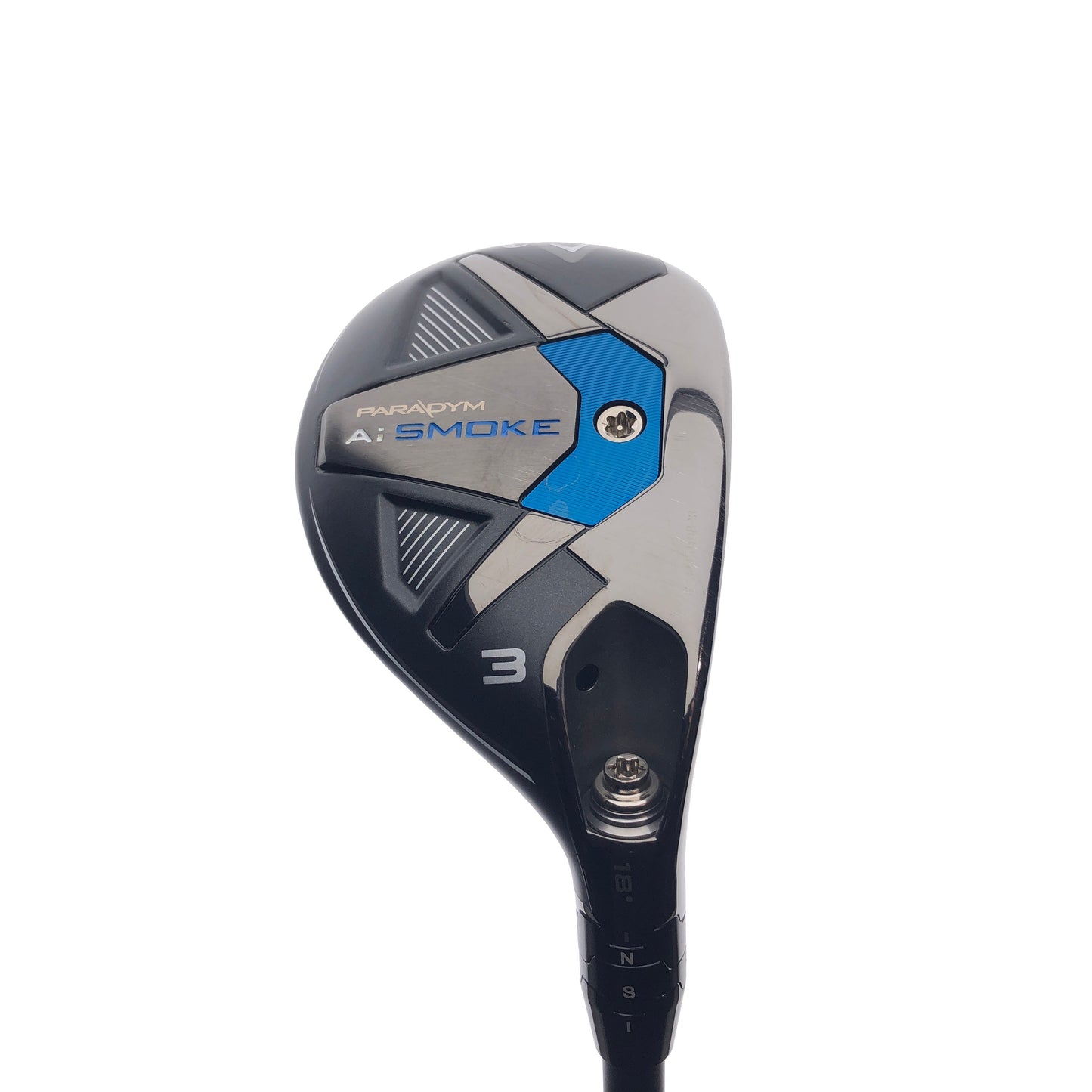 Used Callaway Paradym Ai Smoke 3 Hybrid / 18 Degrees / Regular Flex