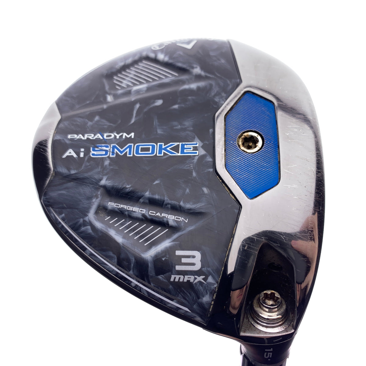Used Callaway Paradym Ai Smoke MAX 3 Fairway Wood / 15 Degrees / Stiff Flex