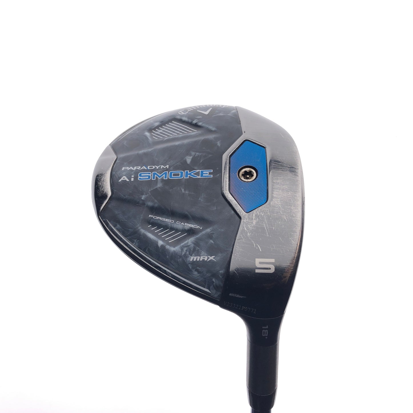 Used Callaway Paradym Ai Smoke MAX 5 Fairway Wood / 18.0 Degrees / Regular Flex
