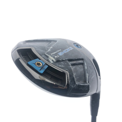 Used Callaway Paradym Ai Smoke MAX Driver / 10.5 Degrees / X-Stiff Flex