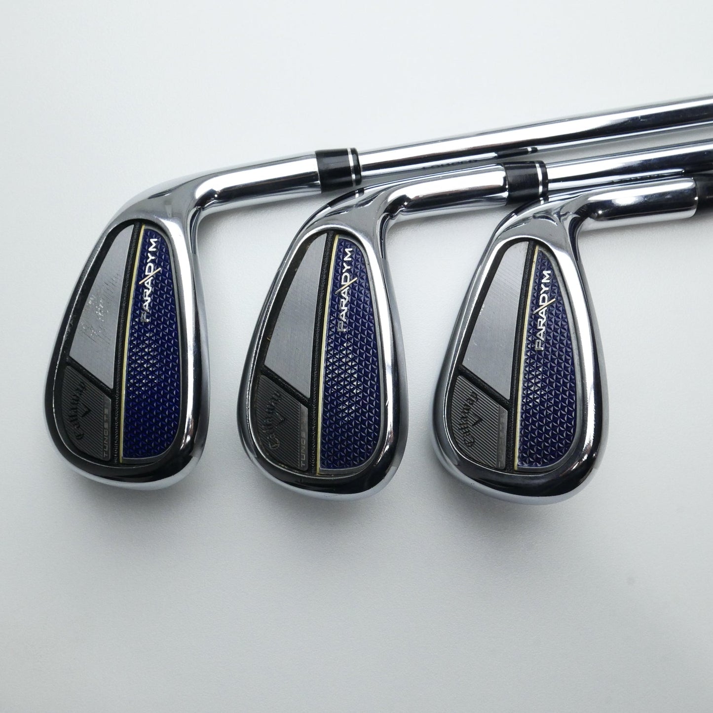 Used Callaway Paradym Iron Set / 5 - PW + AW / Stiff Flex