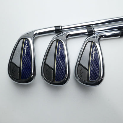 Used Callaway Paradym Iron Set / 5 - PW + AW / Stiff Flex