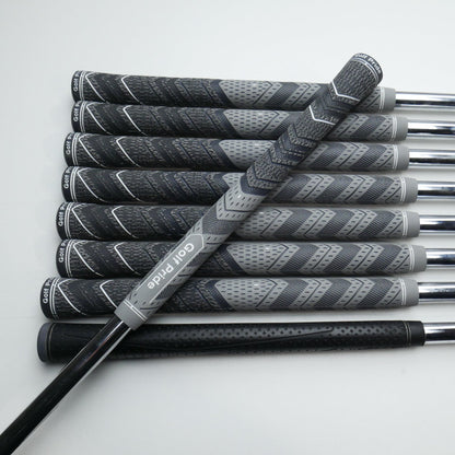 Used Callaway Rogue ST MAX Iron Set / 5 - SW + GW + AW / Stiff Flex