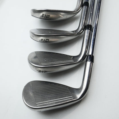 Used Callaway Rogue ST MAX Iron Set / 5 - SW + GW + AW / Stiff Flex