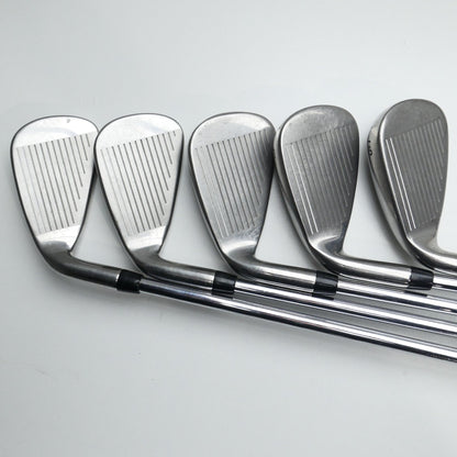 Used Callaway Rogue ST MAX Iron Set / 5 - SW + GW + AW / Stiff Flex