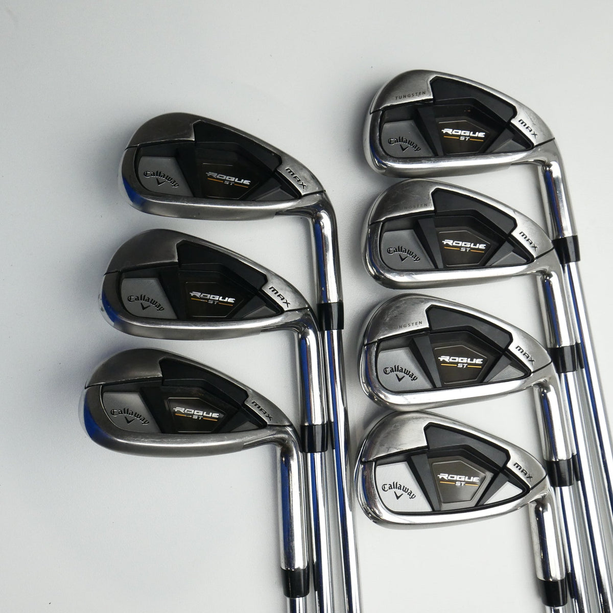Used Callaway Rogue ST MAX Iron Set / 5 - SW / Regular Flex