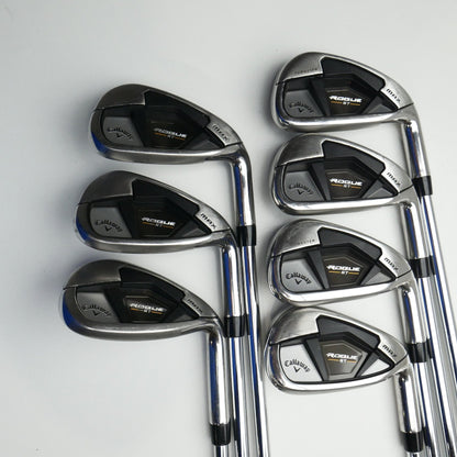 Used Callaway Rogue ST MAX Iron Set / 5 - SW / Regular Flex