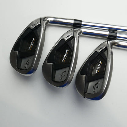 Used Callaway Rogue ST MAX Iron Set / 5 - SW / Regular Flex