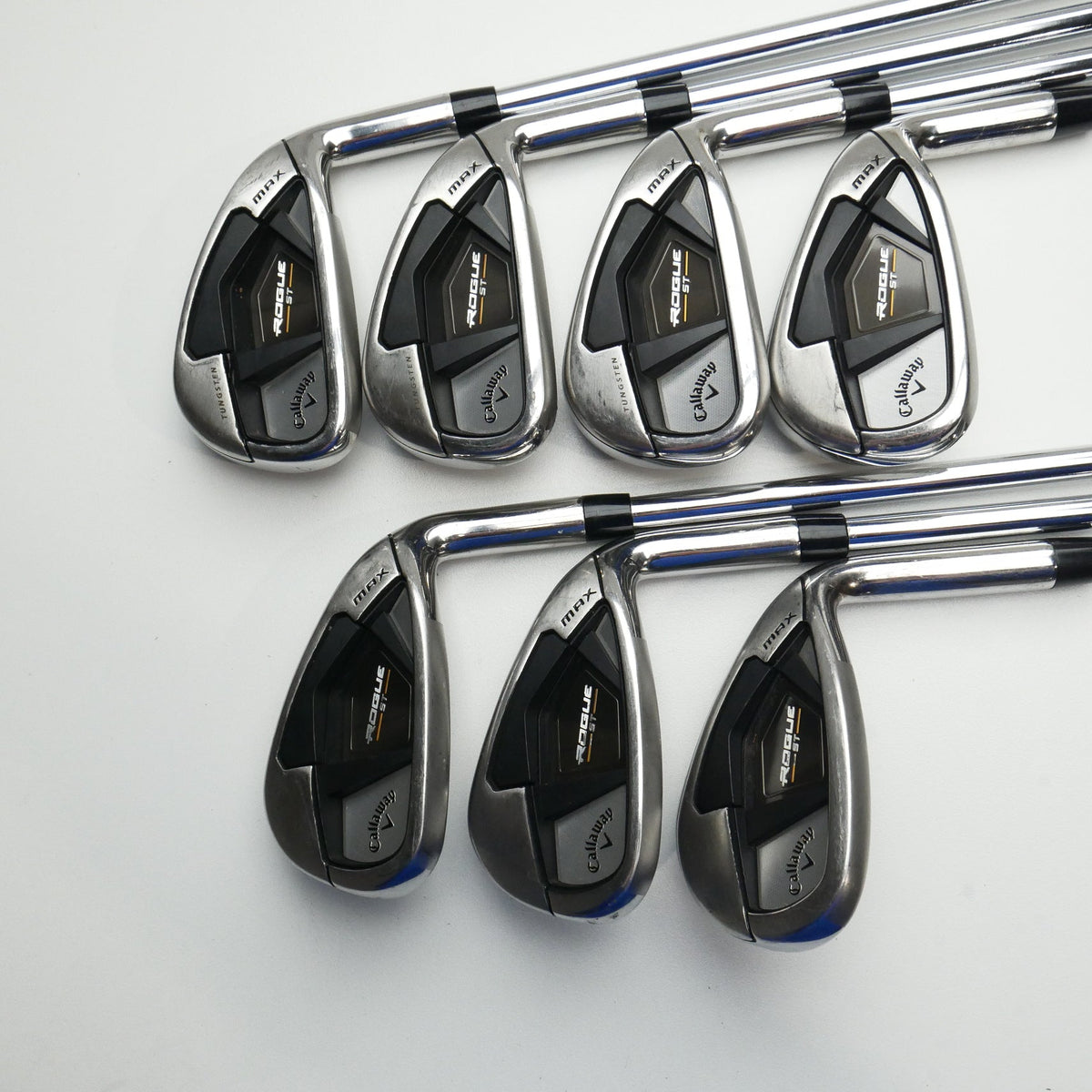 Used Callaway Rogue ST MAX Iron Set / 5 - SW / Regular Flex