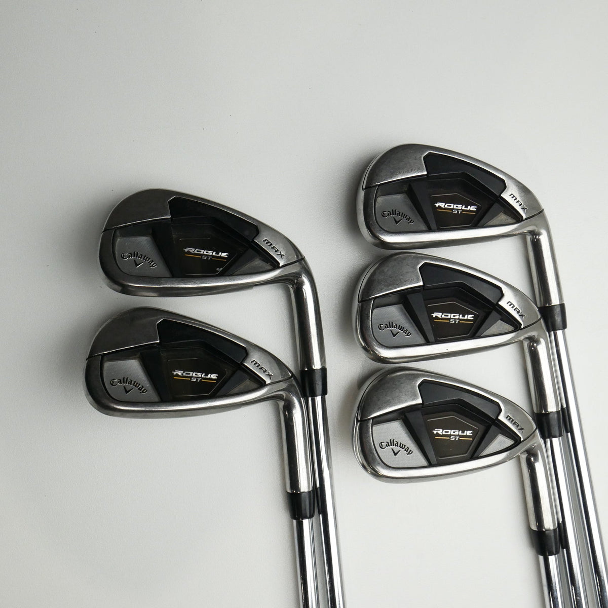 Used Callaway Rogue ST MAX Iron Set / 6 - PW / Regular Flex