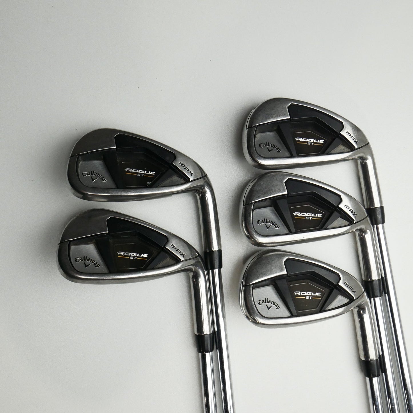 Used Callaway Rogue ST MAX Iron Set / 6 - PW / Regular Flex