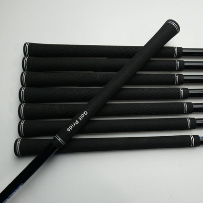 Used Callaway Rogue ST Pro Iron Set / 4 - PW + AW / Regular Flex