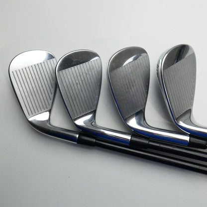 Used Callaway Rogue ST Pro Iron Set / 4 - PW + AW / Regular Flex