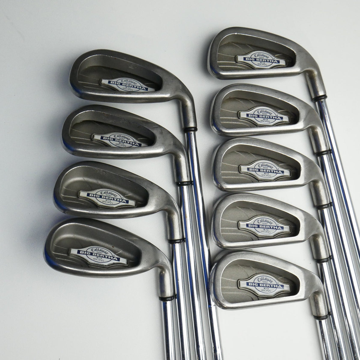 Used Callaway X-12 Iron Set / 3 - SW / Uniflex