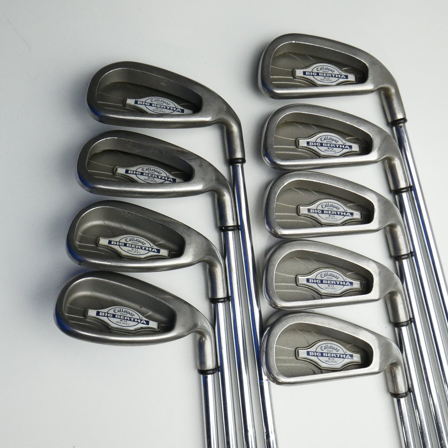 Used Callaway X-12 Iron Set / 3 - SW / Uniflex