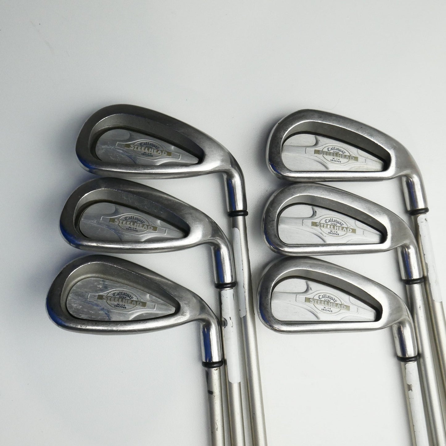 Used Callaway X-14 Iron Set / 5 - PW / Ladies Flex