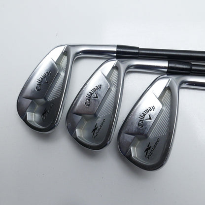Used Callaway X Forged Star Japanese Release Iron Set / 5 - PW / Stiff Flex