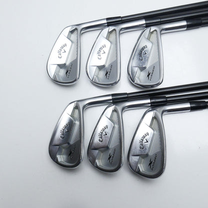 Used Callaway X Forged Star Japanese Release Iron Set / 5 - PW / Stiff Flex